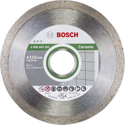 Bosch - diamantdoorslijpschijf standard for ceramic 115 x 22,23 x 1,6 x 7 mm