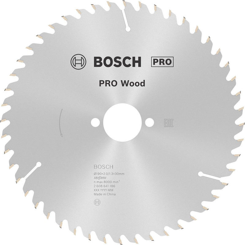 Bosch cirkzb opt 190x30x2 48t wz