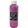 Creativ company textile color dekkende textielverf - fuchsia, 250ml
