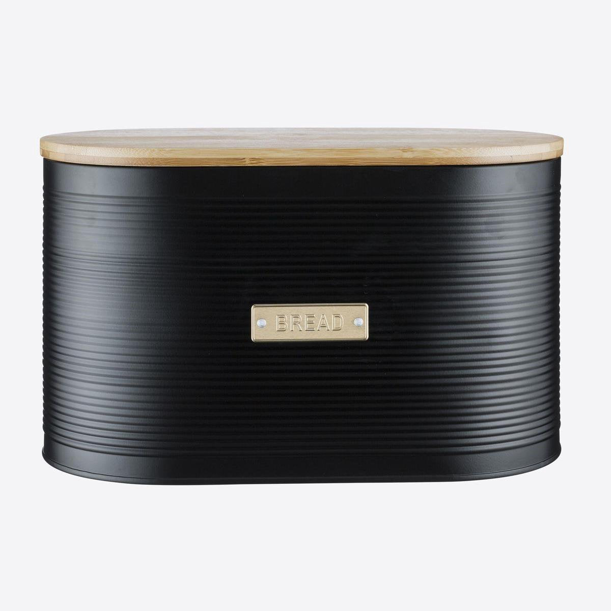 Typhoon otto - broodtrommel - zwart - 34x19.5x20.5cm
