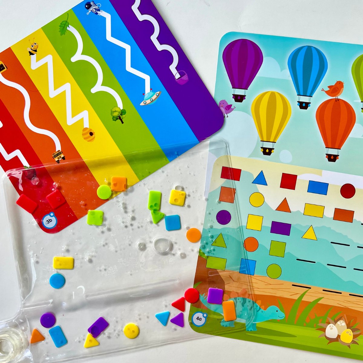 Learning resources colours shapes sensory pad - 3+