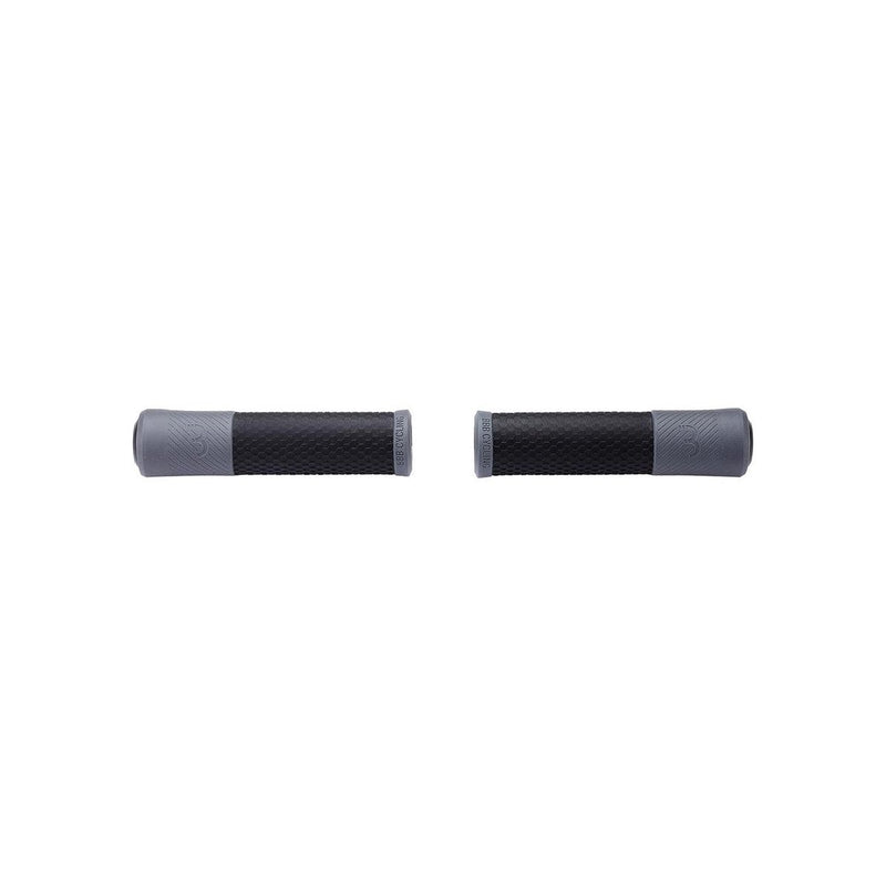 Bbb cycling handvatten fiets viper - fiets handvatten met maximale grip - zwart grijs - lengte 130 mm - bhg-97