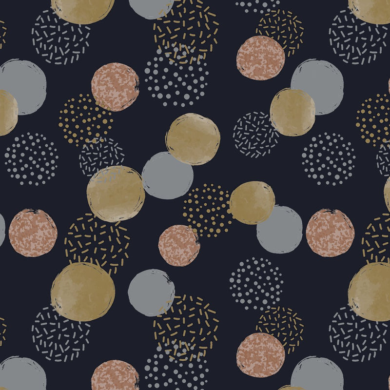 Kangaro toonbankrol - dots - 50 cm x 200 meter - 80 gram - k-602051-6-50