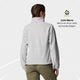 Columbia benton springs™ full zip dames outdoortrui - cirrus grey heather