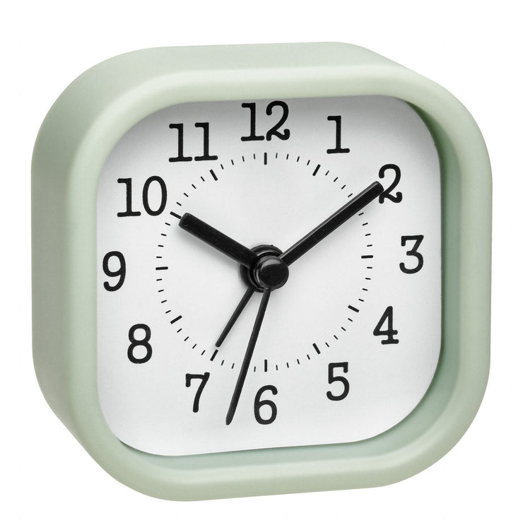 Tfa dostmann tfa wekker reiswekker - alarmklok - mintgroen - 5 cm - kunststof