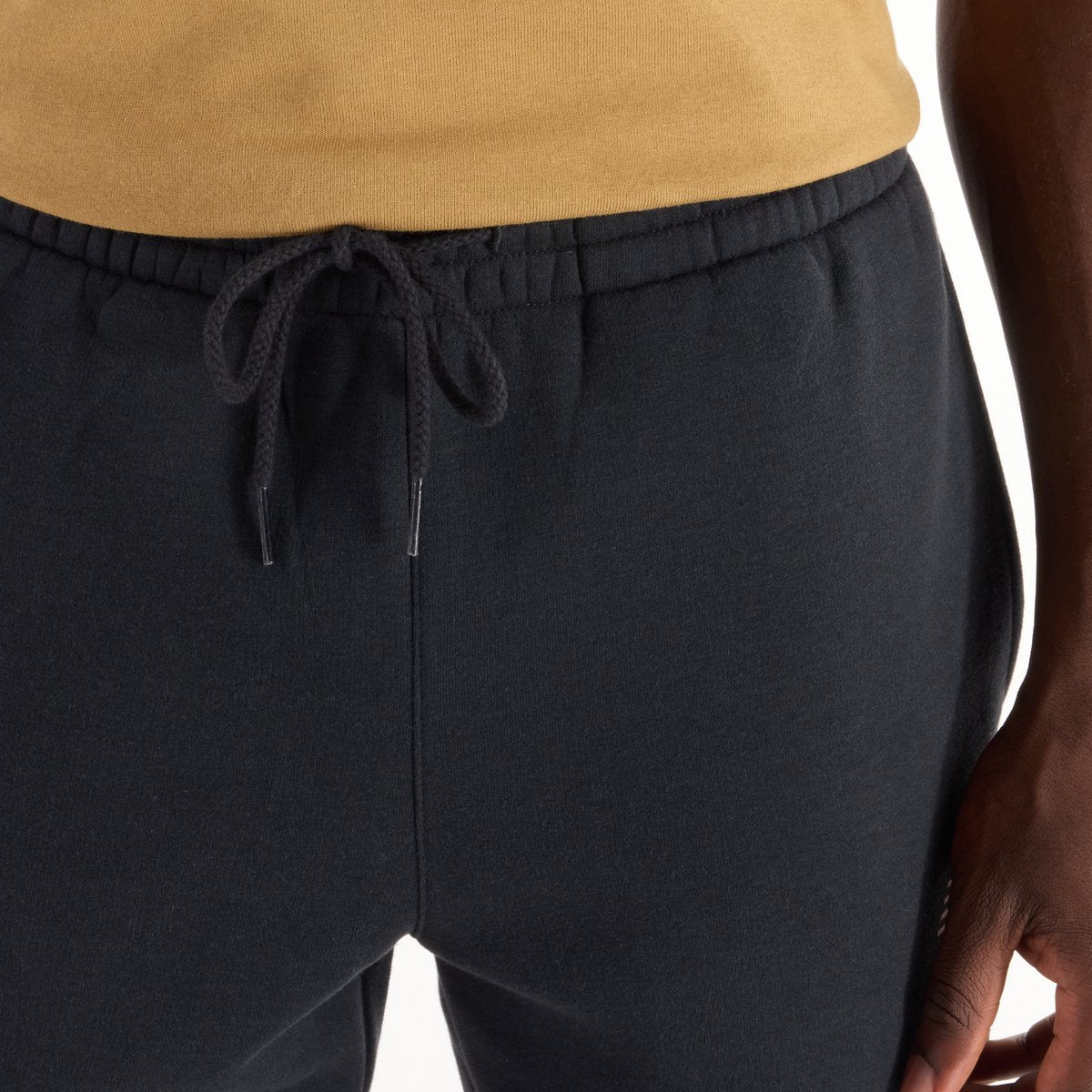 New balance sport fleece jogger heren broek - black