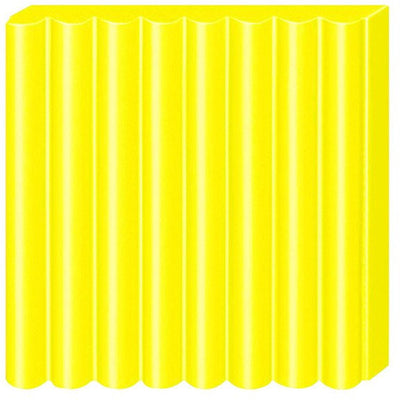 Fimo klei soft effect neon geel nr. 101 - 57gram