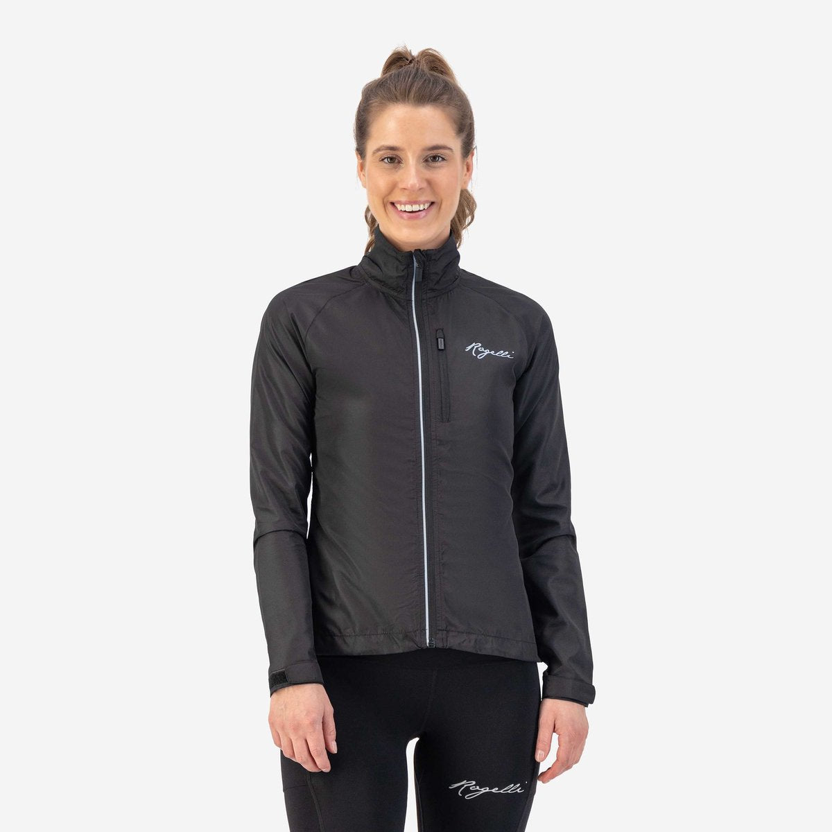 Rogelli core hardloopjack - dames - zwart - maat m