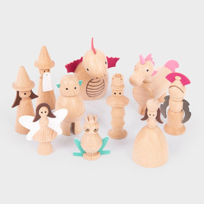 Tickit® houten betoverde figuren.