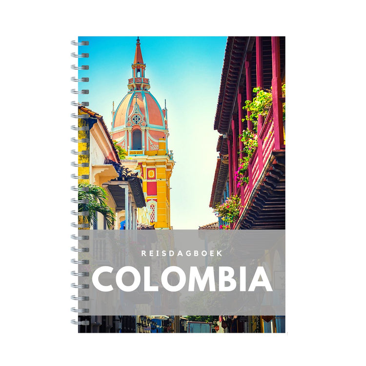 Merkloos sans marque reisdagboek colombia - schrijf je eigen reisboek