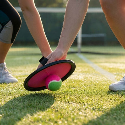 Scatch super grip bal ø6,3 cm - ideaal voor vangspellen buiten - extra grip voor eenvoudig vangen - geschikt voor kinderen en gezinnen - kunststof - roze groen zwart