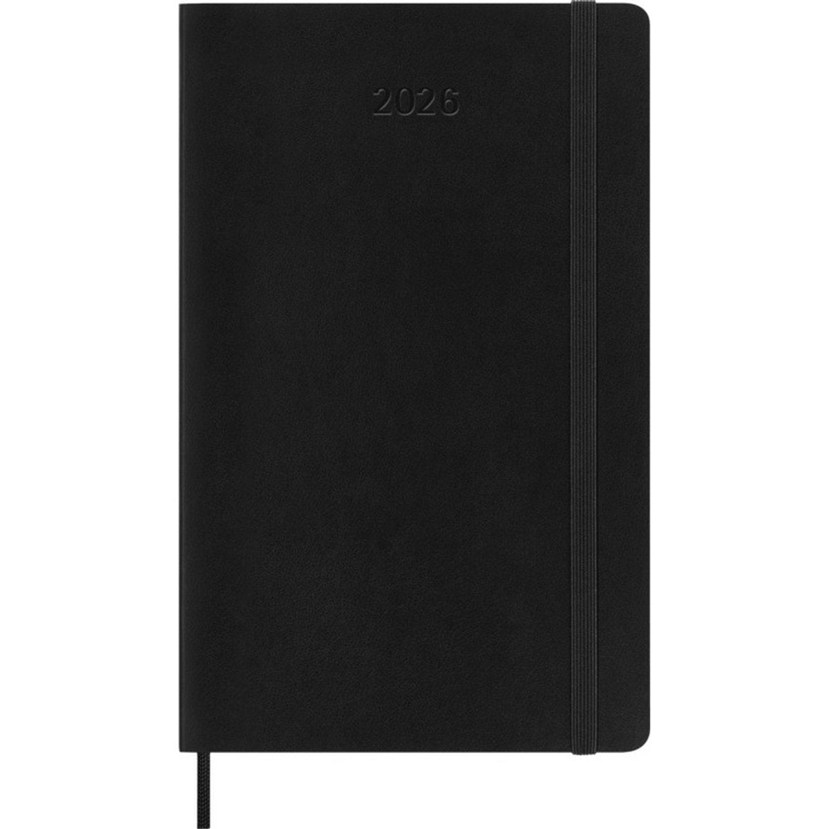 Moleskine 12 maanden agenda - 2026 - wekelijks - large - zachte kaft - zwart