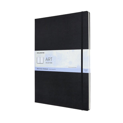 Moleskine art aquarel notitieboek - a3 - hardcover - zwart