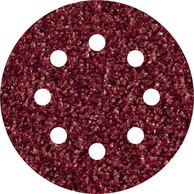 Wolfcraft - schuurpapier korrel 40 – 115mm – 25 stuks – voor schuurmachines – klittenbandbevestiging - 2269100