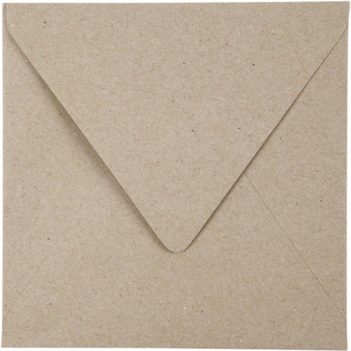 Creativ company recyclede enveloppen 50 stuks 16x16cm