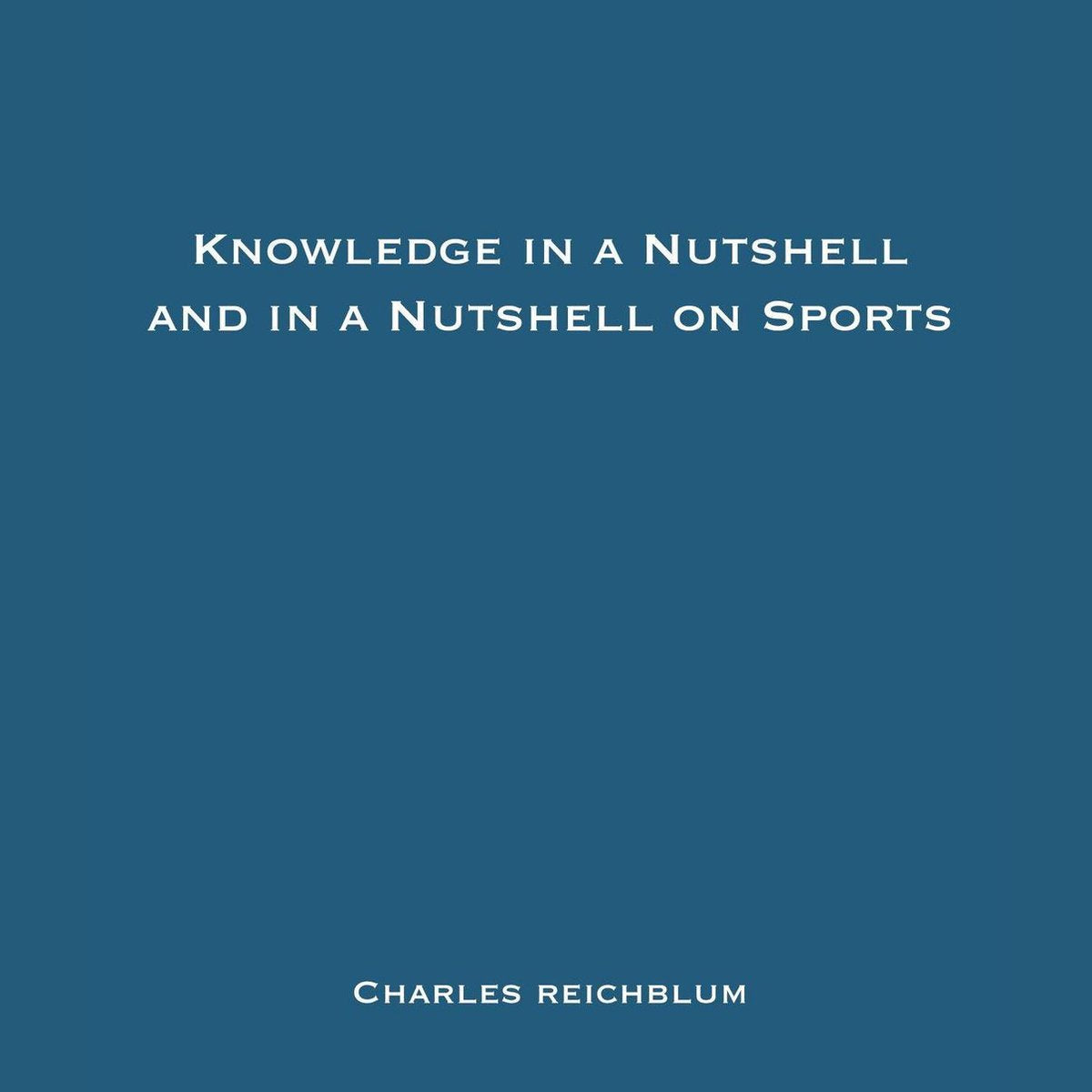 Knowledge in a nutshell and knowledge in a nutshell on sports