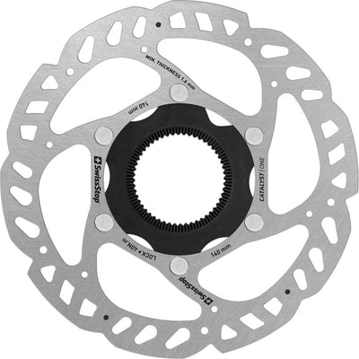Swissstop catalyst one remschijf - centerlock - 140 mm