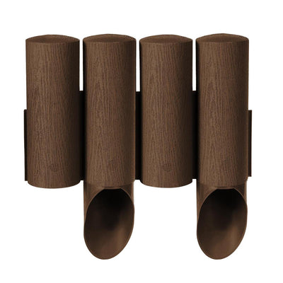 Cellfast garden lawn edge border palissade plastic met houten structuur