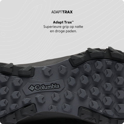 Columbia peakfreak ii outdry heren wandelschoenen - black, shark