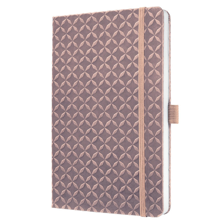 Sigel notitieboek a5 - jolie flair - pearl rose - gelinieerd - hardcover - si-jn137