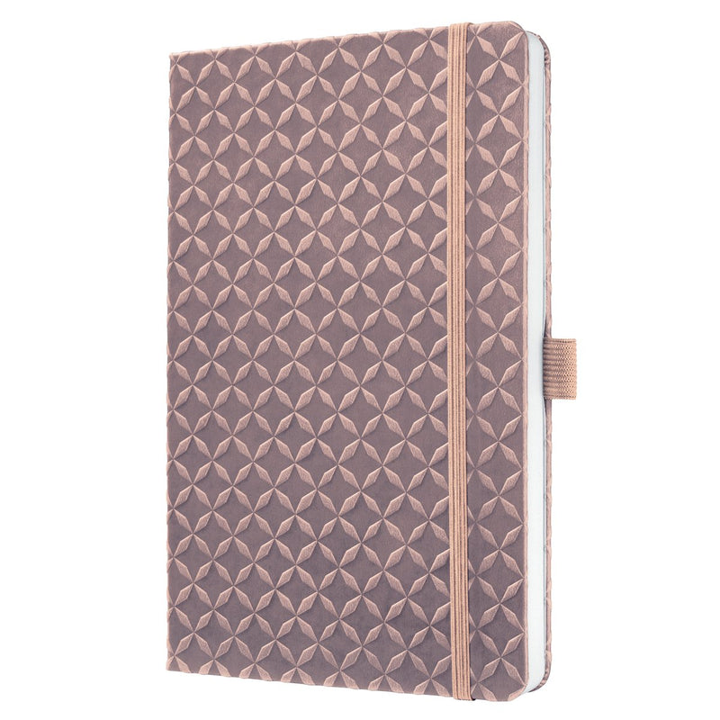 Sigel notitieboek a5 - jolie flair - pearl rose - gelinieerd - hardcover - si-jn137