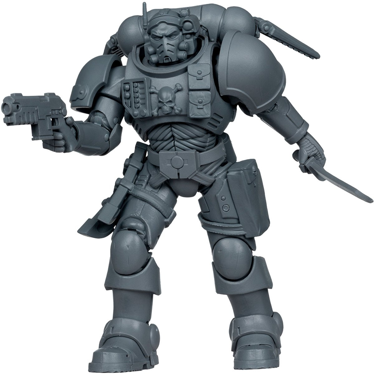 Mcfarlane toys warhammer 40.000 - speelfigur - lieutenant in phobos armour (ultramarines) 18 cm