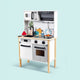 Hape moderne smart speelkeuken - interactief keukenspeelgoed met licht en geluid, 3 jaar+