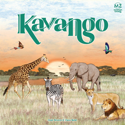 Asmodee bordspel kavango - educatief natuurspel zuidelijk afrika.
