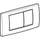 Geberit twinline 30 bedieningspaneel - wit
