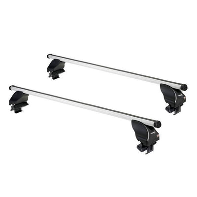 Twinny load dakdragerset a51 - aluminium dakdragers – pasklaar - afsluitbaar – tüv-gs goedgekeurd - maximaal draagvermogen 50 kg