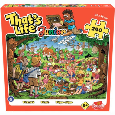 Goliath - puzzel - that's life junior 6 - picknick - 240 stukjes - legpuzzel