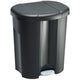 Rotho trio afvalscheider, 1x10l en 2x15l - zwart - bpa-vrij