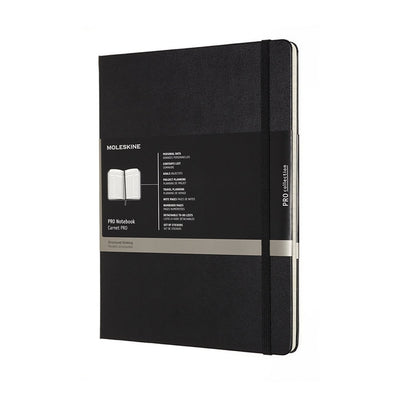 Moleskine professional notitieboek - extra large - hardcover - zwart