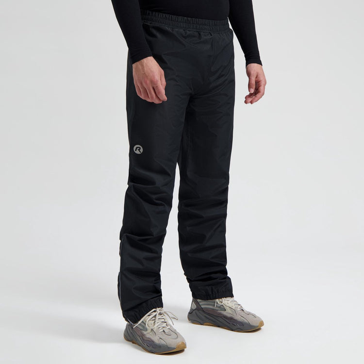 Rogelli commuter core regenbroek unisex - waterdicht - zwart - s