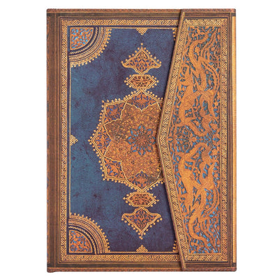 Paperblanks safavid indigo midi - blanco