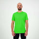 Rogelli promo hardloopshirt heren - korte mouwen - groen - m