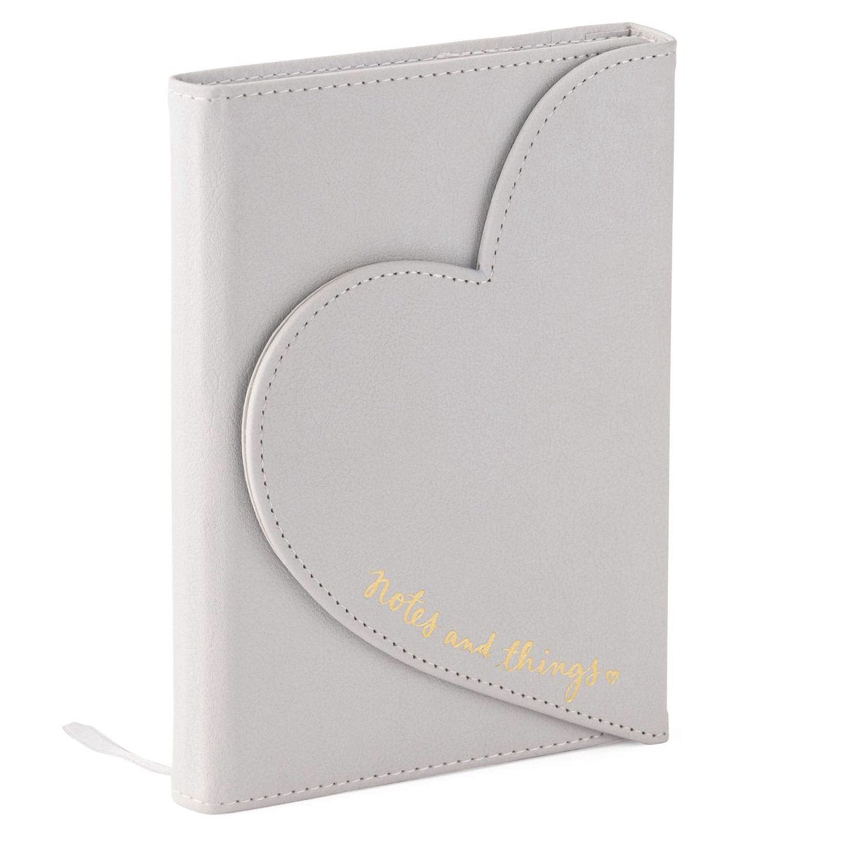 Eccolo notitieboek - heart envelop - grijs - lijn - ca.13x18 cm - ec-dl409c
