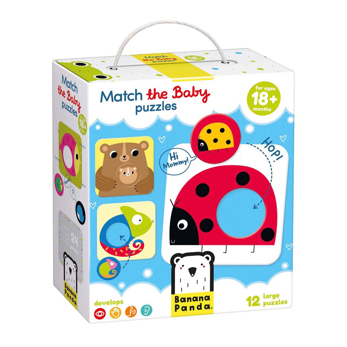 Banana panda zoek dezelfde baby +18m.