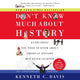 Don't know much about history, 30th anniversary edition