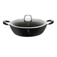 Berlingerhaus berlinger haus - 6125 - ondiepe braadpan - 28cm - zwart - professioneel