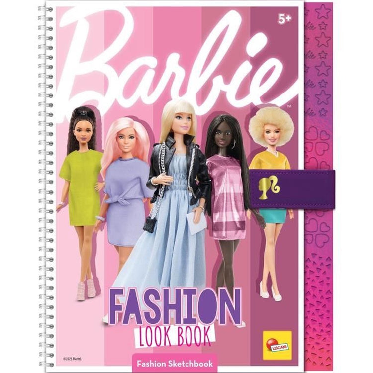 Lisciani barbie sketchbook fashion look book