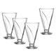 Leonardo cono schaal op voet 360ml - set 4