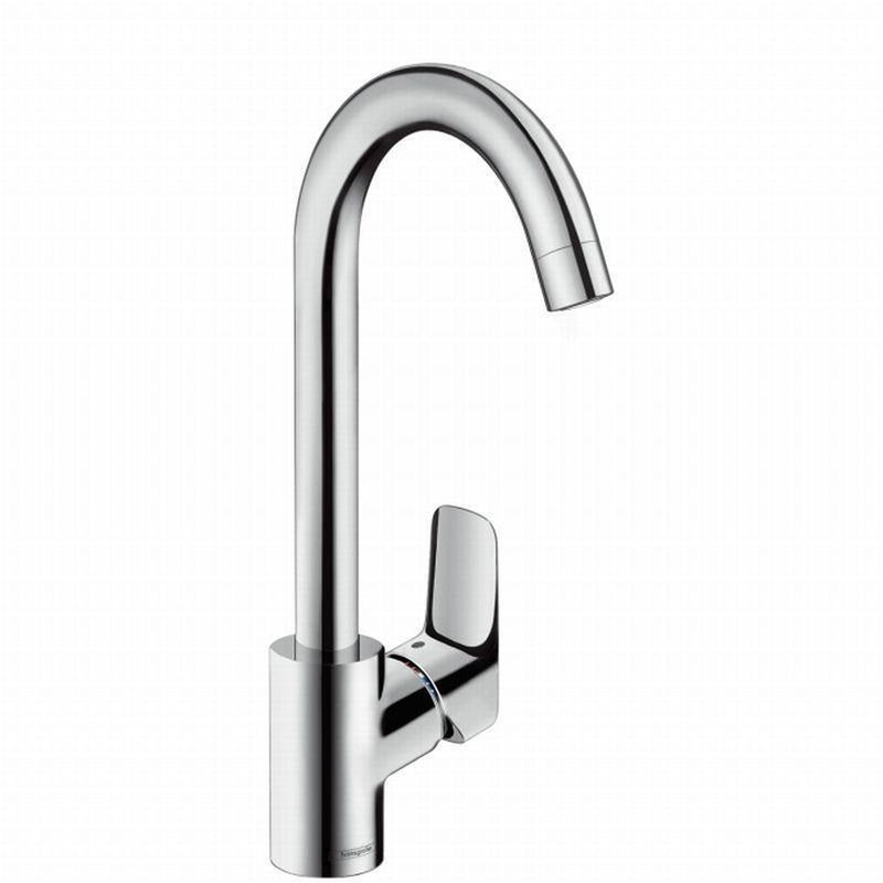 Hansgrohe logis m31 - keukenmengkraan - ééngreeps bediening - 260mm - chroom