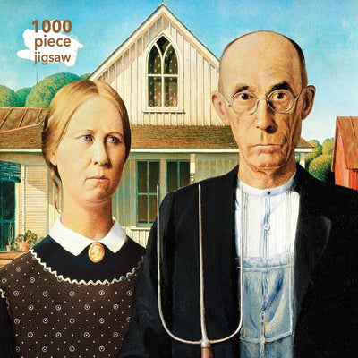 Isbn grant wood - american gothic jigsaw