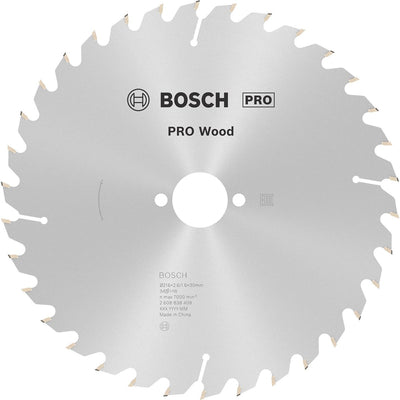 Bosch accessories optiline 2608838409 cirkelzaagblad 216 x 30 x 1.6 mm aantal tanden: 34 1 stuk(s)