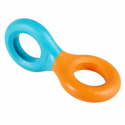 Coockoo hondenspeeltje doodle blauw oranje one size