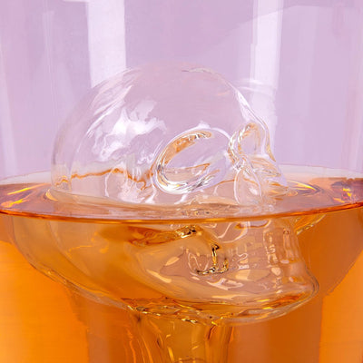 Balvi decanteer karaf wijn doodshoofd poison 1 liter