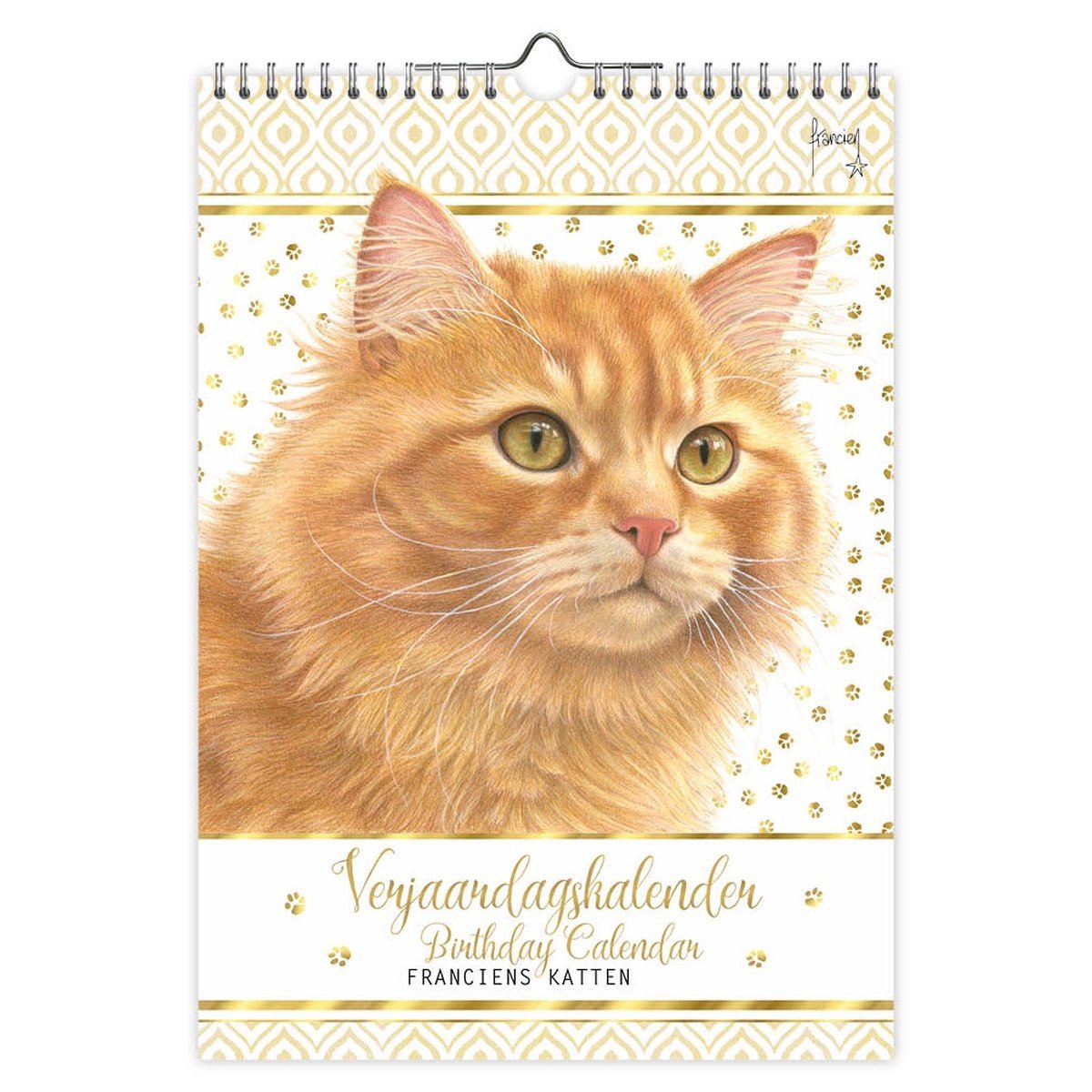 Franciens katten verjaardagskalender jeroen - a4