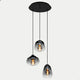 Eglo aguilares hanglamp - e27 - ø 43 cm - glas - zwart
