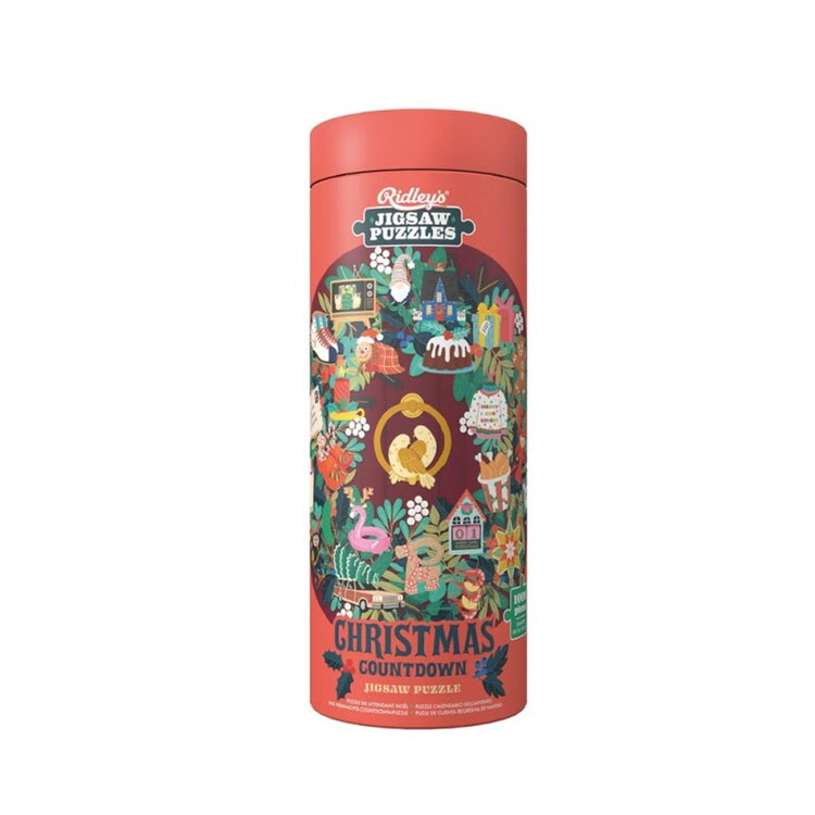 Christmas countdown 1000-piece jigsaw puzzle